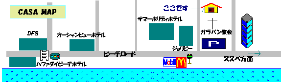 カーサ浦島マップ